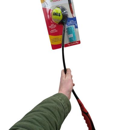 Kong Handipod Launch Wurfstock mit Kotbeutelhalter – Für ultimativen Spaß und Komfort!