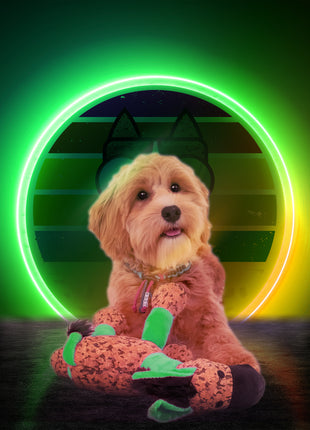 Retrodog Donkey Groen