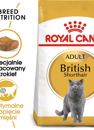 Royal Canin British Shorthair Adult karma sucha dla kotów dorosłych rasy brytyjski krótkowłosy 400g