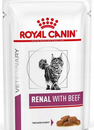 Royal Canin Veterinary Diet Feline Renal Wołowina saszetka 85g