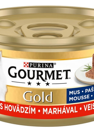 Gourmet Gold Mus z Wołowiną 85g