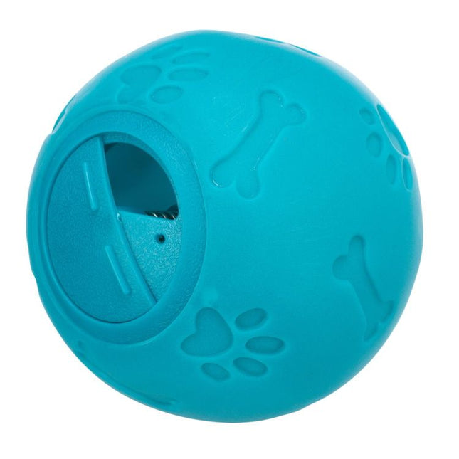 Trixie Snack Ball Kunststoff Blau - Kann mit Snacks befüllt werden - Größe L