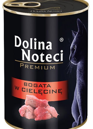 Dolina Noteci Premium Kot Bogata w cielęcinę puszka 400g