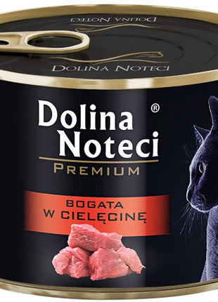 Dolina Noteci Premium Kot Bogata w cielęcinę puszka 185g