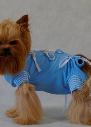 Grande Finale Koszulka pooperacyjna rozmiar 7 / 70cm niebieska [WET1]