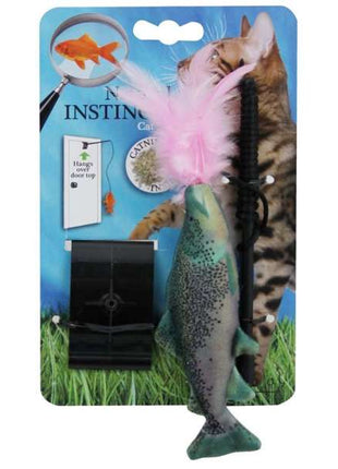 All for Paws Natural Instincts Türhänger Fisch mit Feder