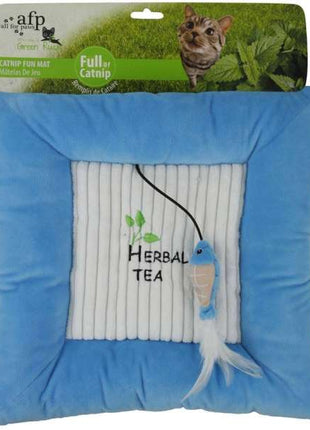 All for Paws Green Rush Catnip Fun Mat