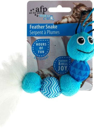All for Paws Modern Cat "Feather Snake"