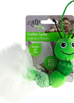 All for Paws Modern Cat "Feather Snake"