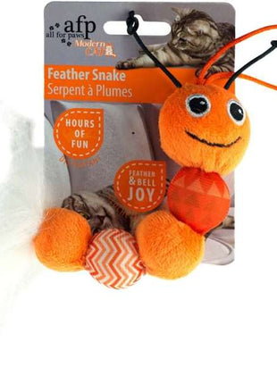 All for Paws Modern Cat "Feather Snake"