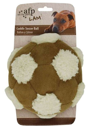 All for Paws Soccerball mit Lammfell