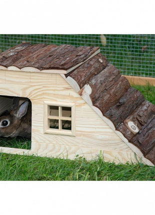 Kerbl Nagerhaus mit Rampe Nature