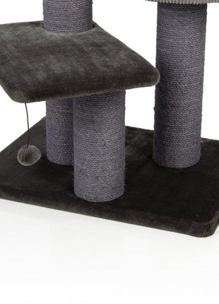 CanadianCat® Kratzbaum Coony 130 - grau