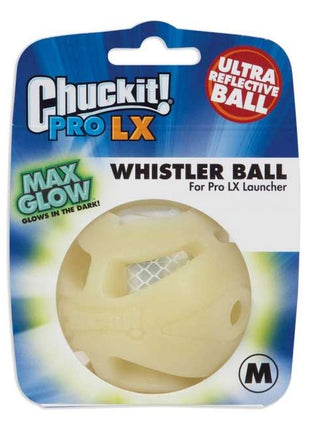 Chuckit Pro LX Whistler Ball mit Pfeifgeräusch - 6 cm