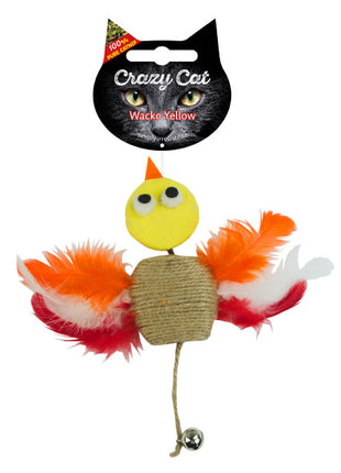 CRAZY CAT Wacko Gelb mit 100% Catnip