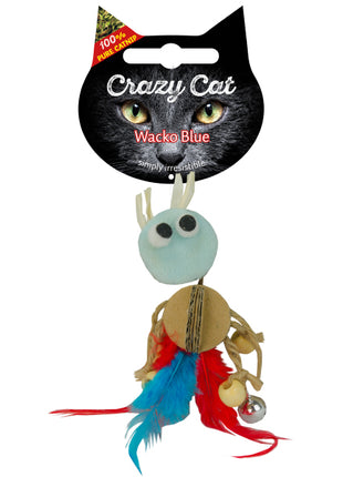 CRAZY CAT Wacko Hellblau mit 100% Catnip