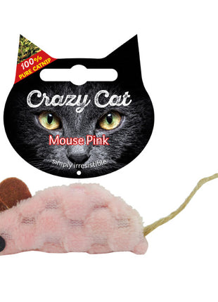 CRAZY CAT Rosa Mouse mit 100% Catnip