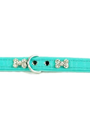 Hunter Halsband Cropue Bone Türkis