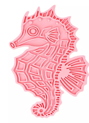 Lick Mat Seahorse - rosa