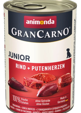 Animonda GranCarno Original Junior Pute Indyk 400g