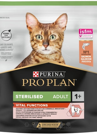 Purina Pro Plan Cat Adult Sterilised Vital Functions Łosoś 400g