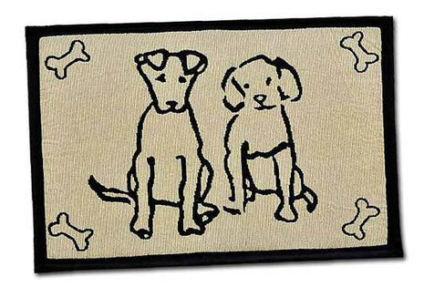 Napfmatte Hundefreunde - 48 x 31 cm