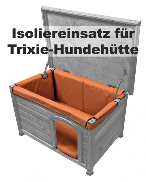 Trixie ThermODog Isolierung für NATURA Flachdach-Hundehütte