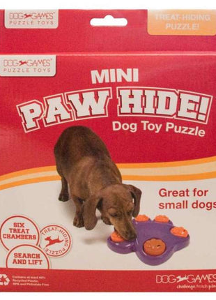 Mini Paw Hide Puzzle - interaktives Hundespielzeug