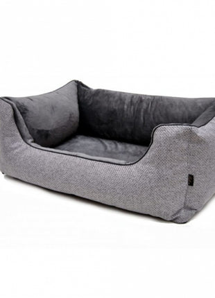 Lebon Hundebett Louis PLUS - Silver - 80 x 60 cm
