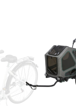Trixie Fahrrad-Anhänger für große Hunde mit Federung