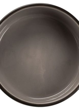 Trixie Keramiknapf mit Pfotenprint - braun - 0,3 l/ø 12 cm
