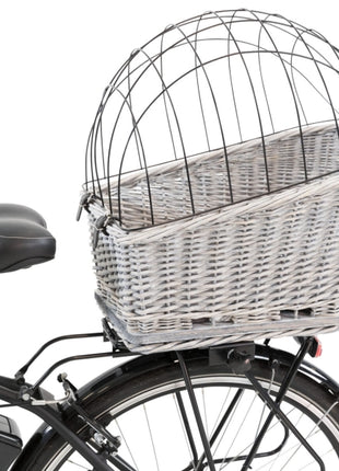 Trixie Fahrradkorb für Gepäckträger aus Weide