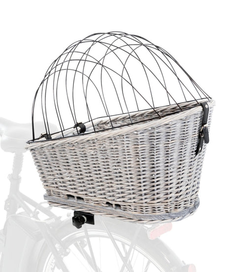 Trixie Fahrradkorb für Gepäckträger aus Weide