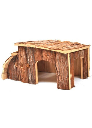 Rinden-Holzhaus