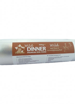 Wild Dinner Gourmet-Wurst Wild mit Reis
