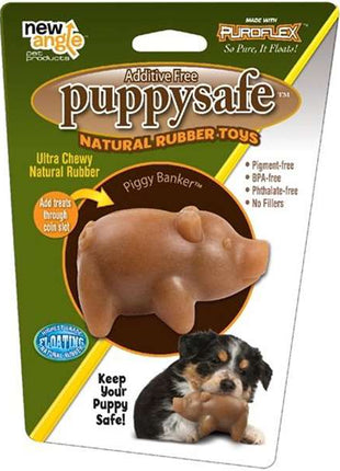 New Angle PuppySafe Piggy Banker aus 100% natürlichem Kautschuk