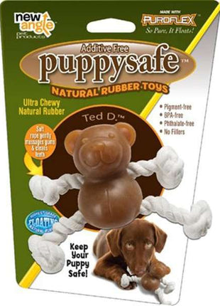 New Angle PuppySafe Ted D. aus 100% natürlichem Kautschuk