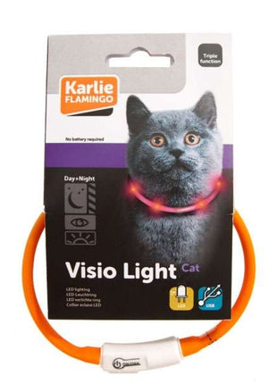 Karlie Visio Light Cat LED-Schlauch mit USB - Grau