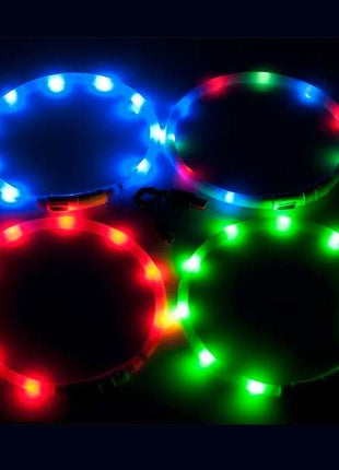 Karlie Visio Light LED-Leuchtschlauch mit USB - Blau