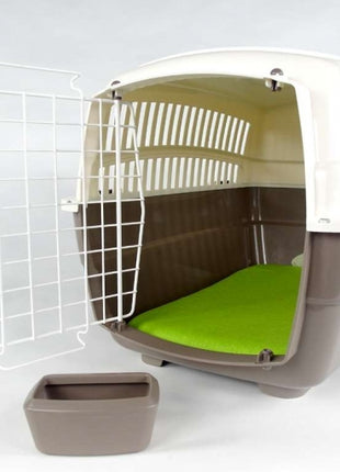 Transportbox Voyager Luxus mit Kissen + Napf