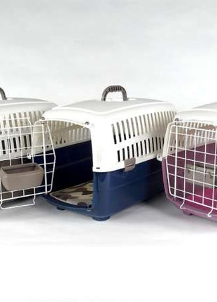 Transportbox Voyager Luxus mit Kissen + Napf