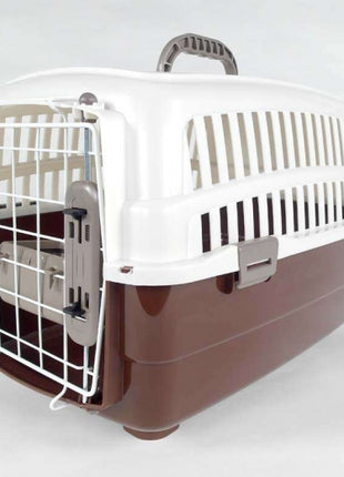 Transportbox Voyager Luxus mit Kissen + Napf