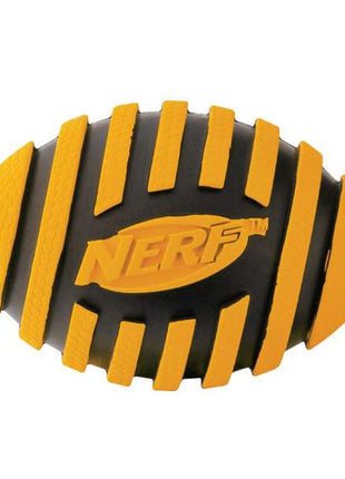 NERF DOG Spiral Squeak Football