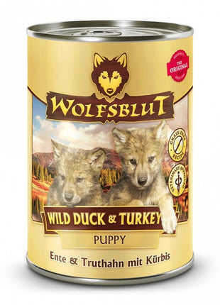 Wolfsblut Dose Wild Duck & Turkey Puppy 395g
