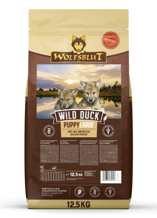 Wolfsblut Wild Duck Large Breed Puppy - 12,5 kg