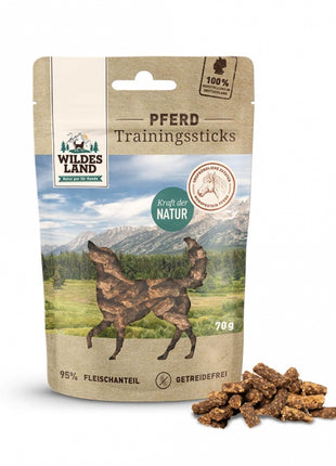 Wildes Land Trainingssticks Pferd 70g