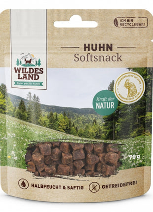 Wildes Land Softsnack Huhn 70g