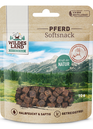 Wildes Land Softsnack Pferd 70g